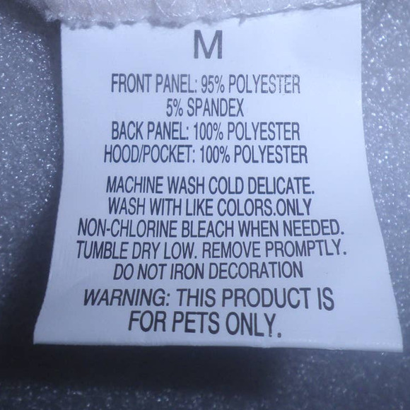 Lightweight Fleece Pet Sweatshirt - Squirrel Patrol, Gray - MD - Boots & Barkley - Picture 5 of 8